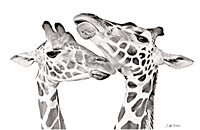 Copy L  Giraffes BW  IMG_8903