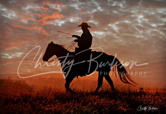 copy cowboy sunset  IMG 408